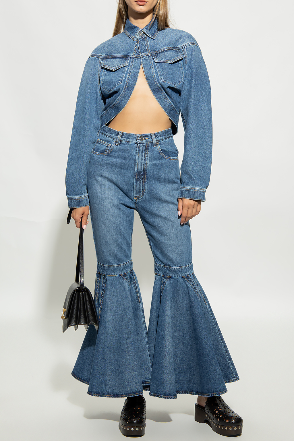 【関税&送料込】Alaia Full-Zip Denim Jacket ALAÏA Denim Zip Jacket | ALAÏA PL